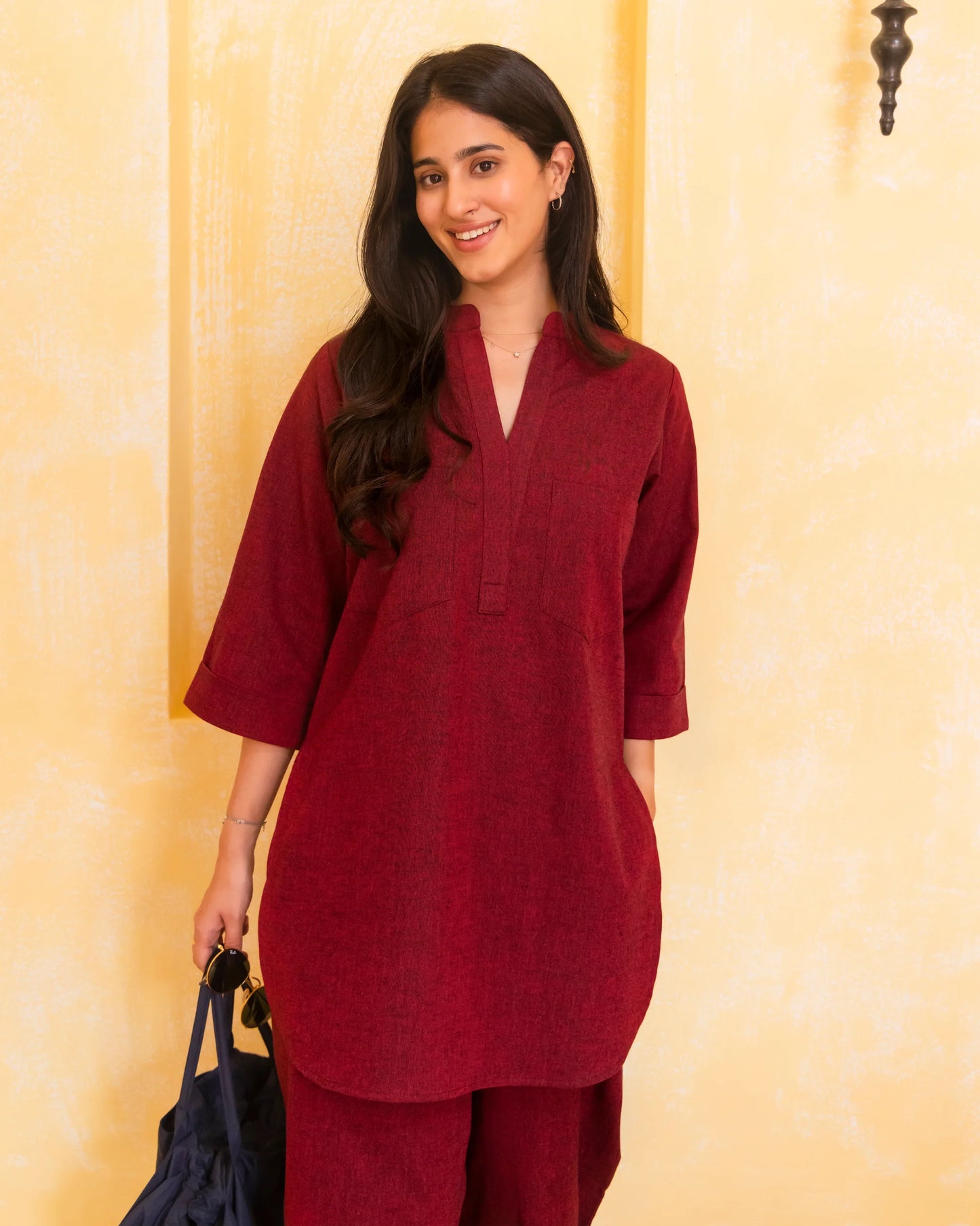 Neha Relaxed Cotton Fit Co-ord Set