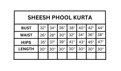 Sheesh Kurta  Palazzo set