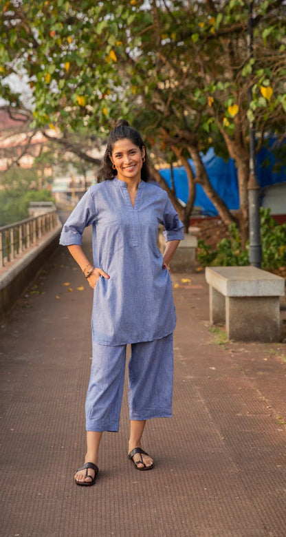 Neha Relaxed Cotton Fit Co-ord Set