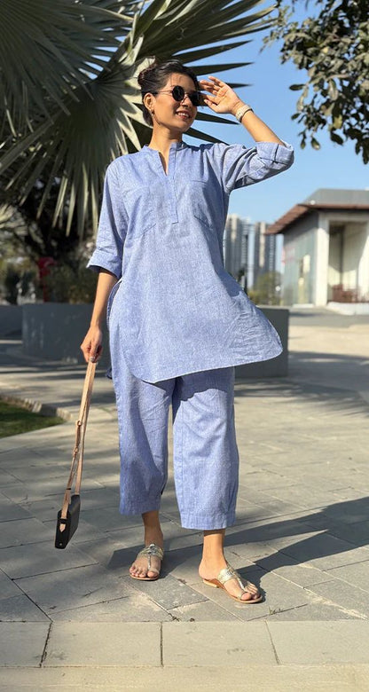 Neha Relaxed Cotton Fit Co-ord Set