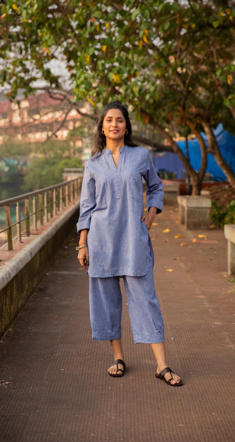 Neha Relaxed Cotton Fit Co-ord Set