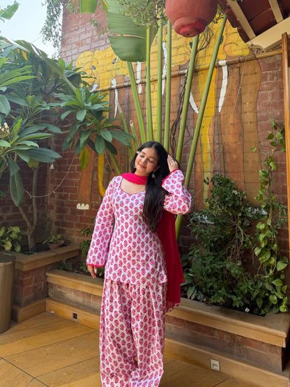 Women Spacial Farshi salwar set for summers