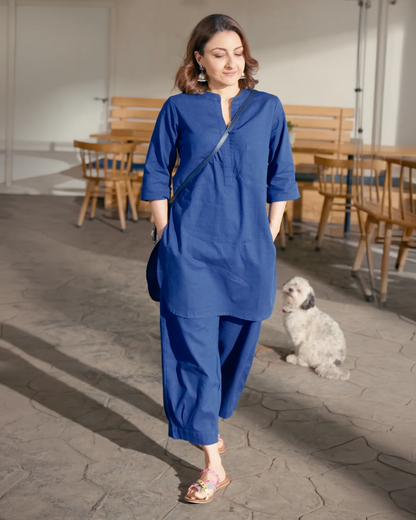 Neha Relaxed Cotton Fit Co-ord Set